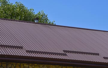 typical Kirkby Fleetham corrugated roof uses